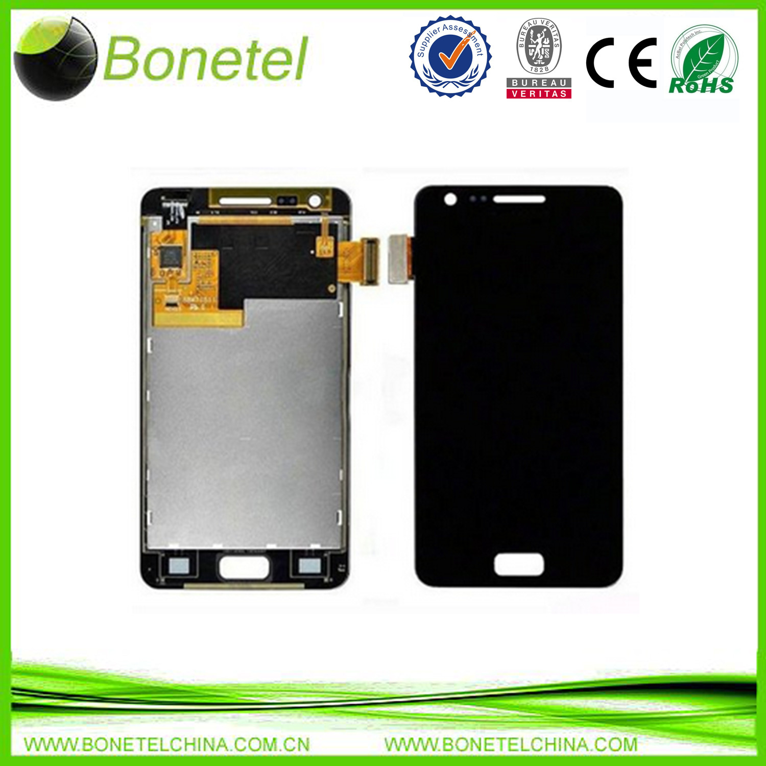 Front Touch Screen Digitizer LCD Display Assembly for Samsung Galaxy R Z i9103