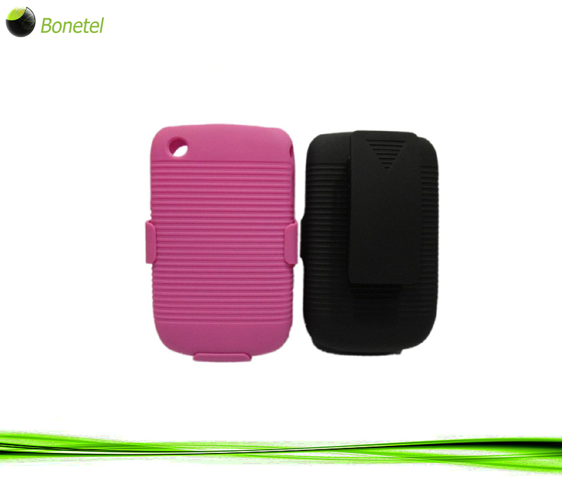 China_wholesale_Fashion_Rubber_holster_combo_for_Blackberry_8520_9300_case
