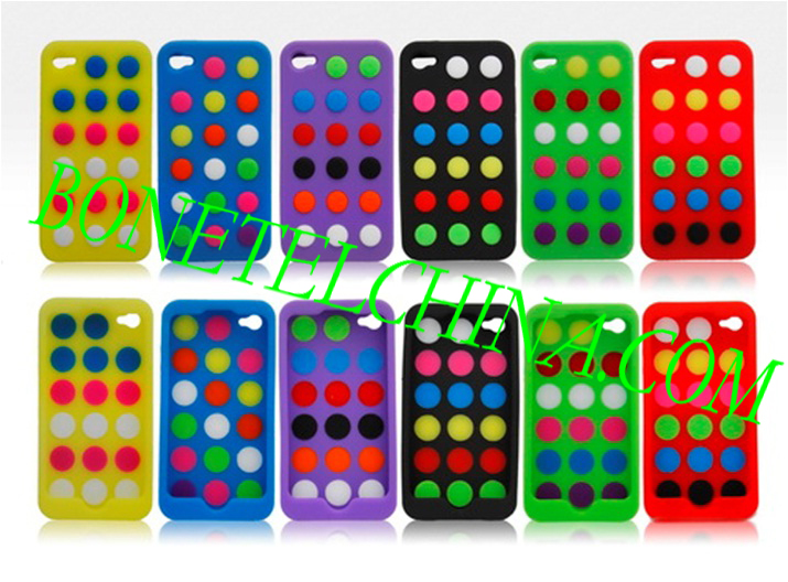 iPhone 4 Silicone Casing (Happy Bean)
