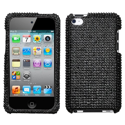 Black Diamante Protector Cover(Diamante 2.0)    for iphone 4 and 4S