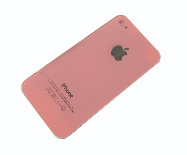 Battery Door Back Cover Housing Case for iPhone 4 pink BBC-007