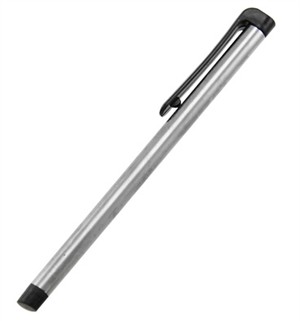 Silver Universal Stylus For Touch-Screen Cell Phones, Touch-Screen Devices