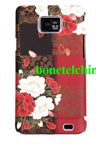 Kimono Print Collection Protective Case for Samsung Galaxy S2 I9100 pattern 4