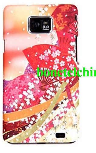 Kimono Print Collection Protective Case for Samsung Galaxy S2 I9100 pattern 1