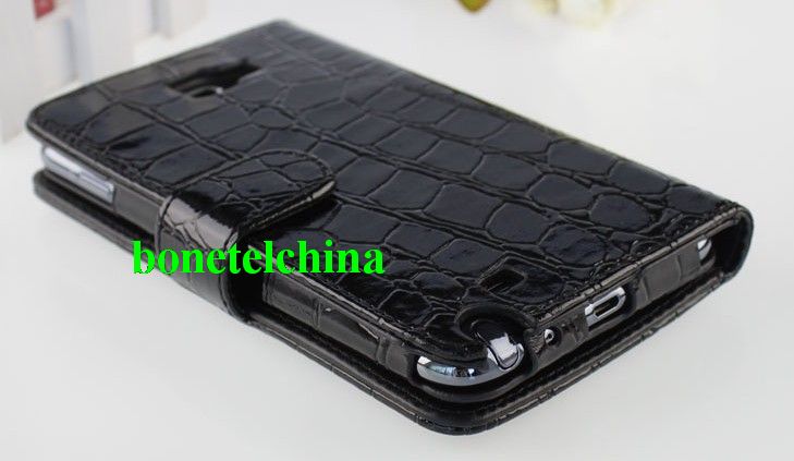 Galaxy Note crocodile skin leather case