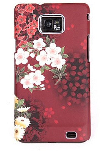 Kimono Print Collection Protective Case for Samsung Galaxy S2 I9100 pattern 5