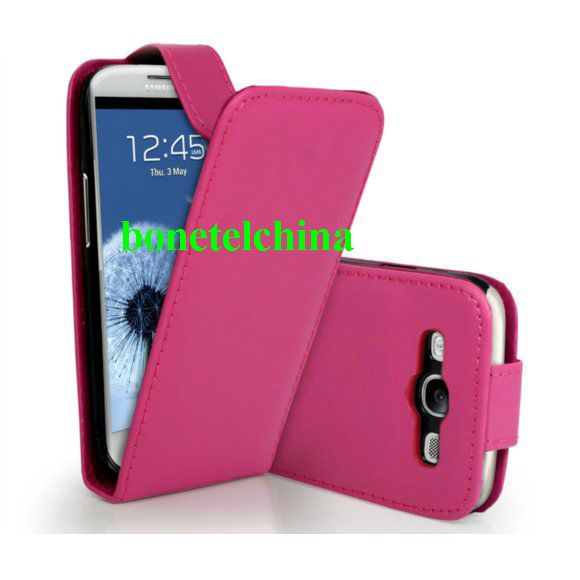 FLIP LEATHER CASE COVER II FOR SAMSUNG I9300 GALAXY S3 -Pink