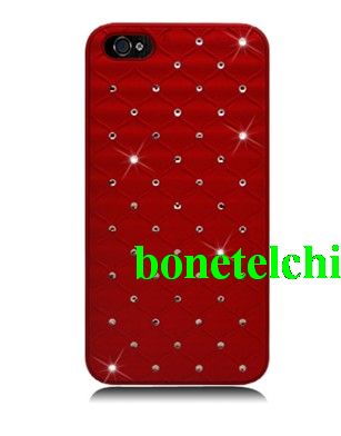 FOR IPHONE 5 Spot Diamond Case Red