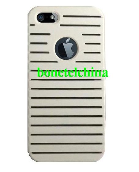 HHI Parallax Hard Shield Case for iPhone 5 - White