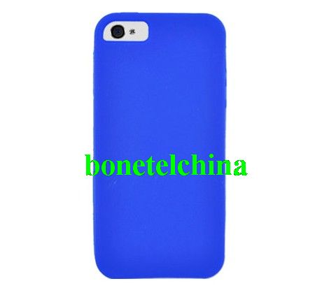 HHI Silicone Skin Case for iPhone 5 - Blue