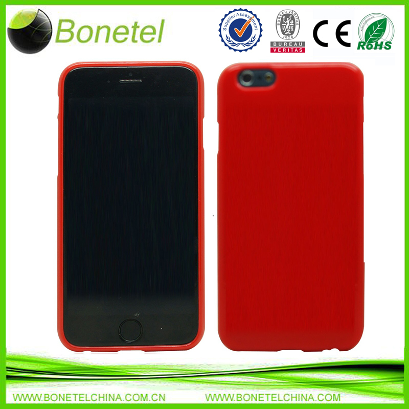 Soft TPU Skin Cases For iPhone 6 Red