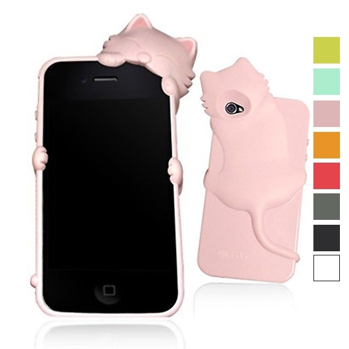 KiKi Cat jelly case for iphone 4/4s