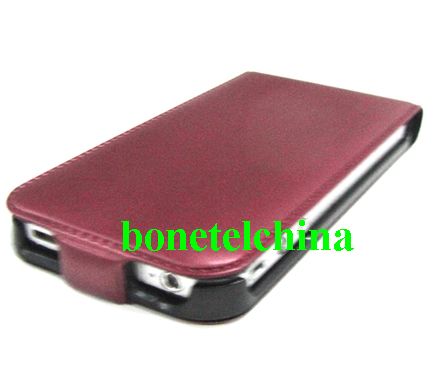 Cellphone leather holster for iPhone 4g