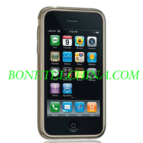 Apple iPhone 3G 3GS Crystal Skin - Smoke Checker Design