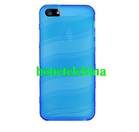 HHI Clearwave Skin Case for iPhone 5 - Blue