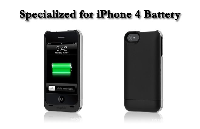For iPhone 4 Battery back splint Battery,External Battery for iPhone 4 Charger