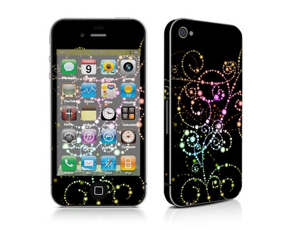 Colourful Skin/Colorful Sticker for iPhone 4S-0094