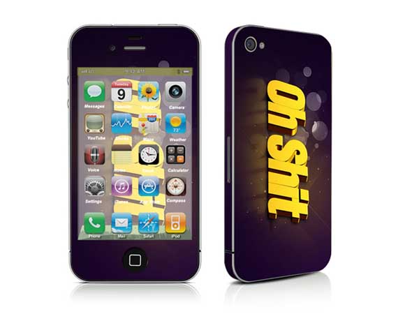 Colourful Skin/Colorful Sticker for iPhone 4S-0103