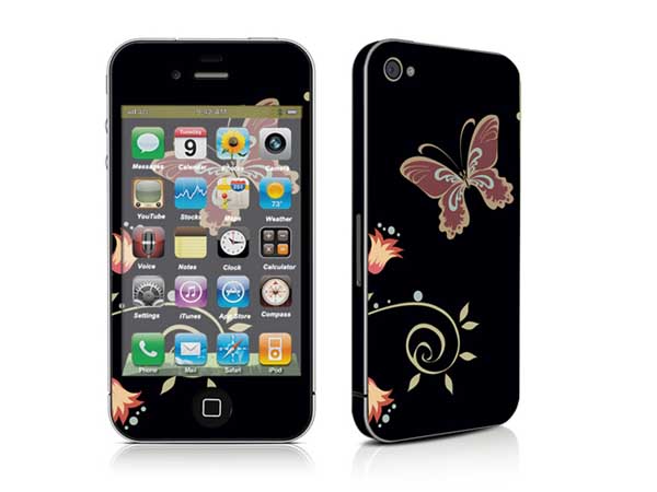 Красочные кожа / Красочные наклейки для iPhone 4S-0180
