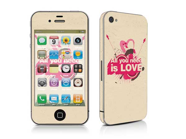 Colourful Skin/Colorful Sticker for iPhone 4S-0336