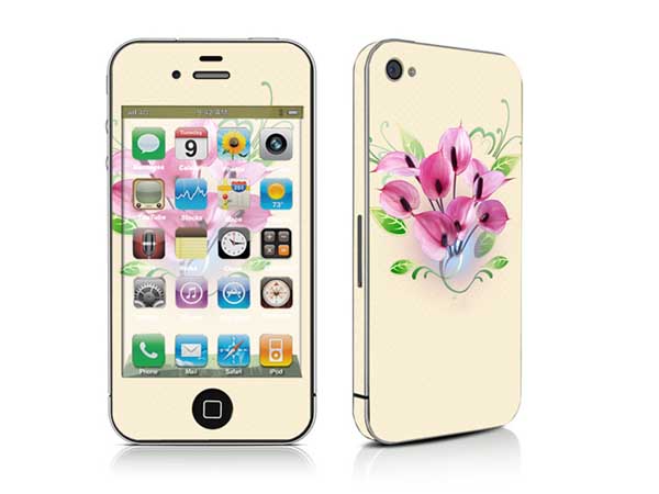 Красочные кожа / Красочные наклейки для iPhone 4S-0414