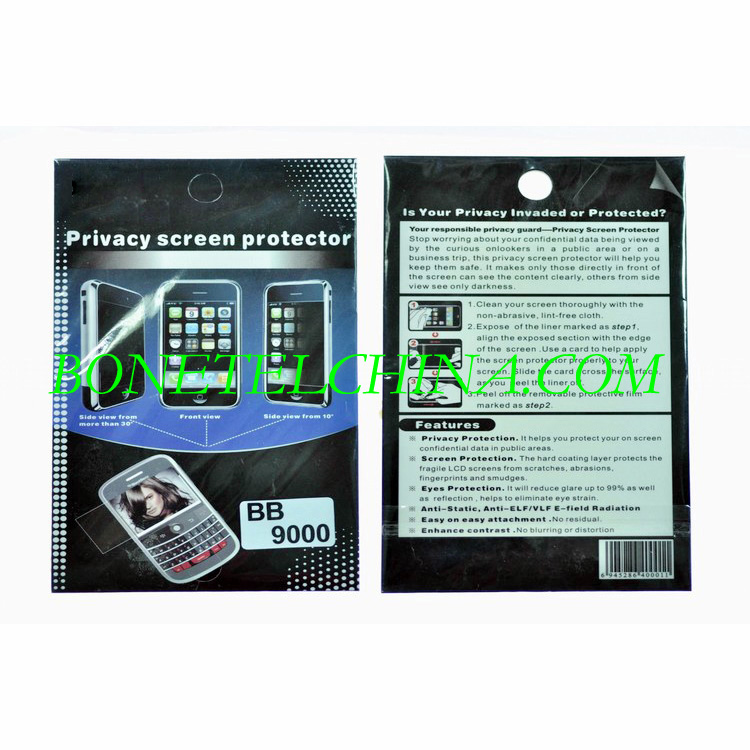 Blackberry privacy screen protector 9000