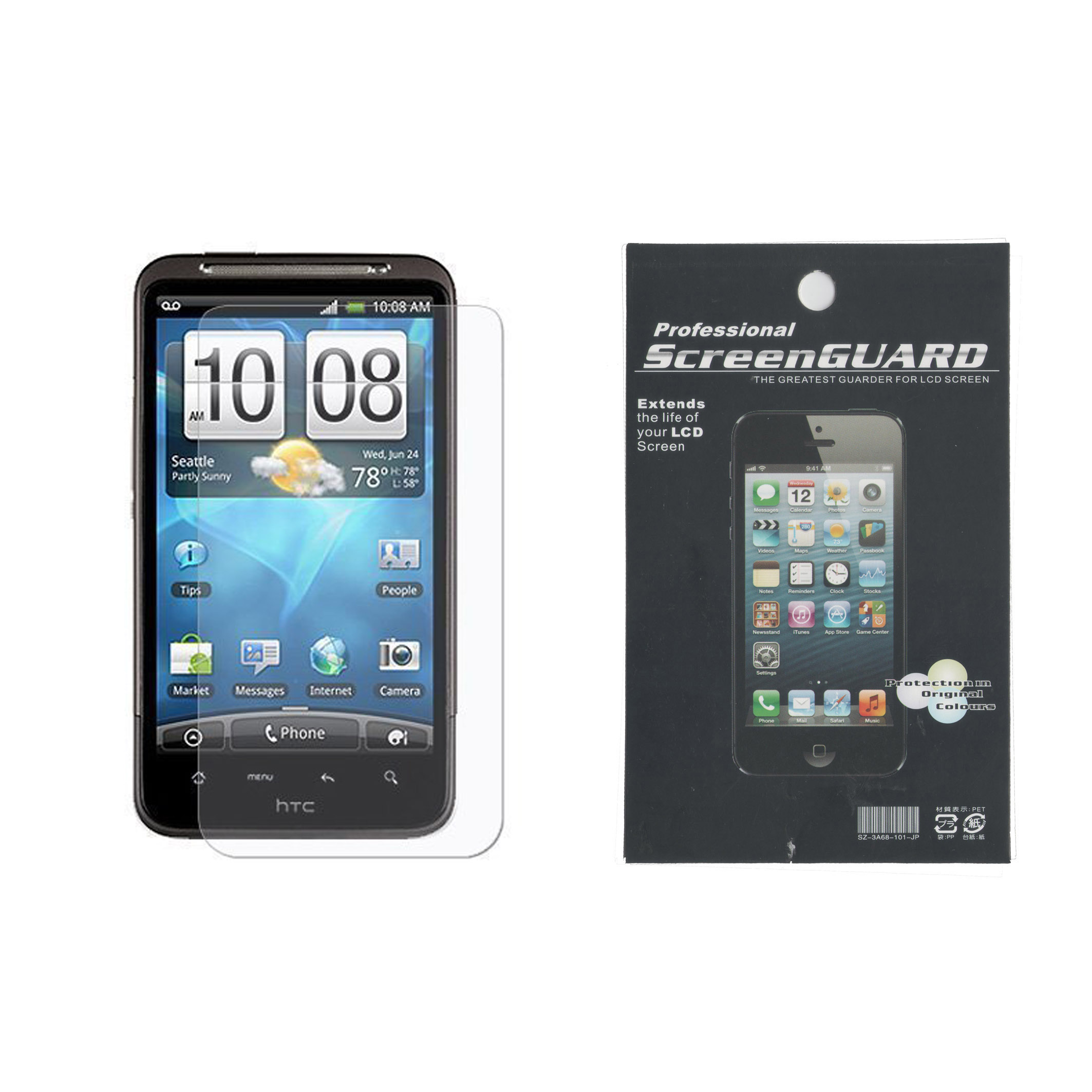 Screen protector for HTC Inspire 4G