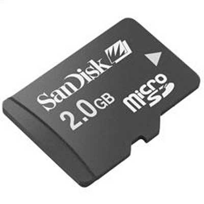 2GB Micro SD cartão