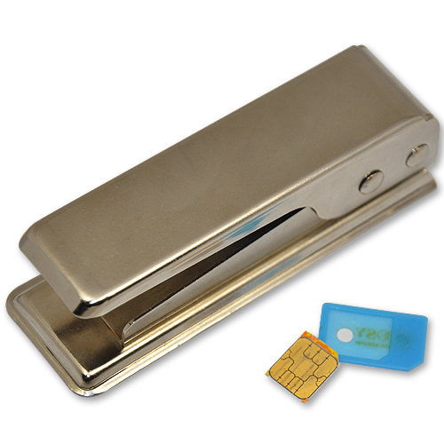 Cortador de la tarjeta de Sim - Cortar tarjeta SIM normal a Micro Sim Card   para iPhone4 y el iPad